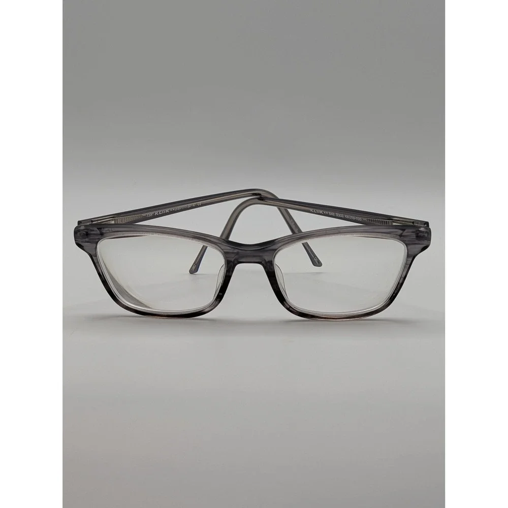 KLiiK Denmark 648‎ Eyeglass Frames Translucent Gray Stripe 48-16-135 Designer
